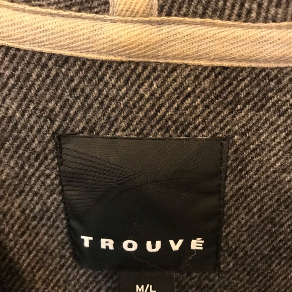 Nordstrom Trouvé sleeveless coat - Picture 2 of 3